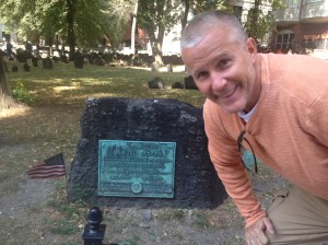 Here lies Greg's favorite founding father