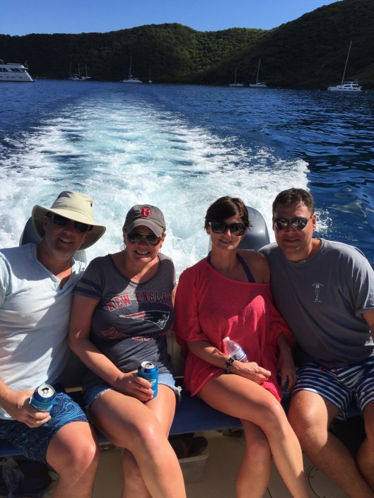 Boat trip to British Virgin Islands